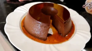 Budín de chocolate cremoso