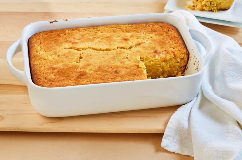 Pastel De Harina De Maíz Con Hinojo