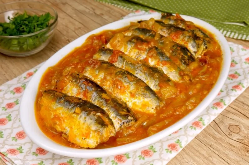 Sardinas Marinadas en Olla a Presión