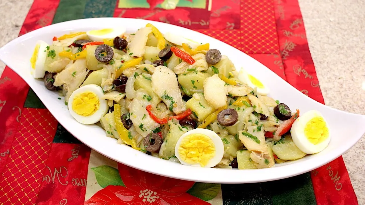 ensalada de bacalao