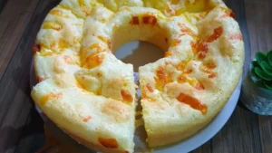 Pastel de pan de queso