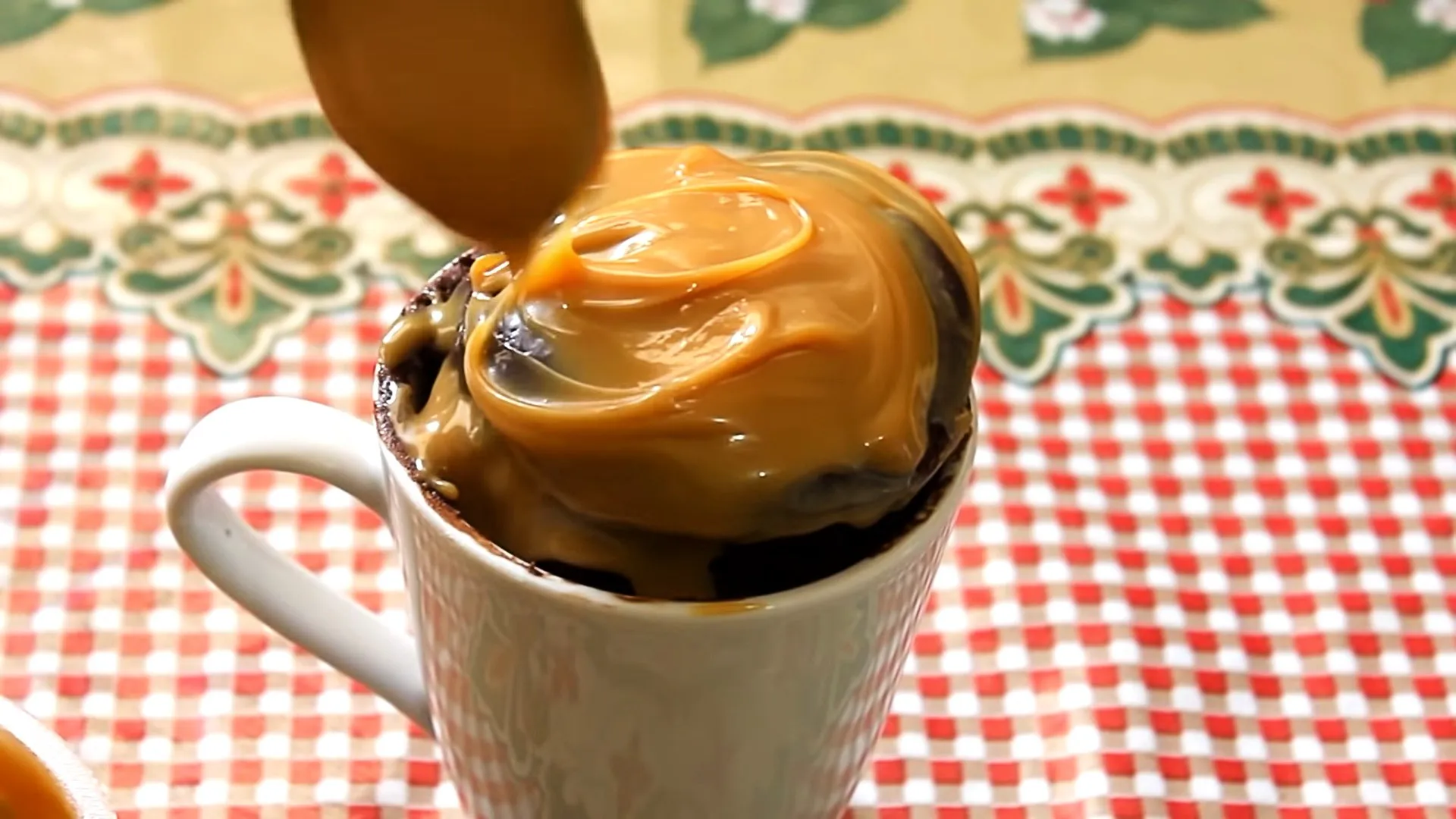 Receta de pastel de taza