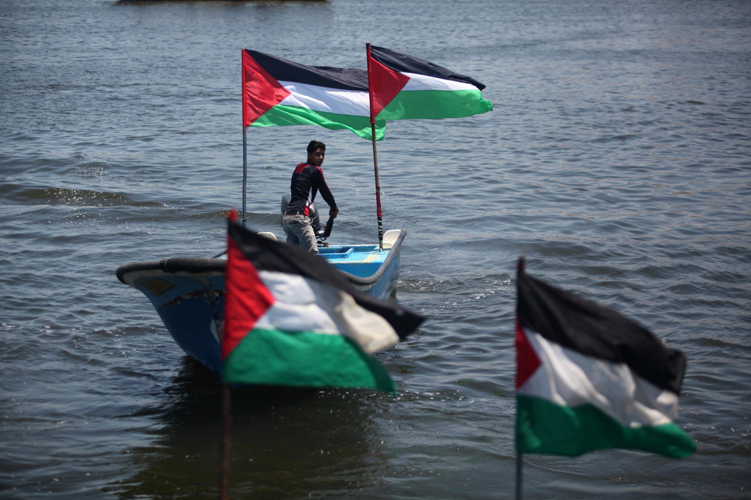 2023 La Flotilla de la Libertad de Gaza, ‘The Handala’, completa el primer tramo