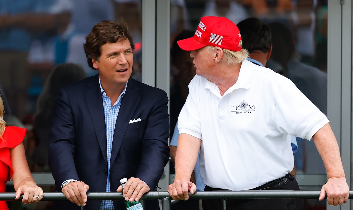 Donald Trump y Tucker Carlson son élites vestidas de populista