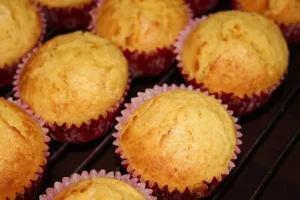 Muffins de naranja sin trigo