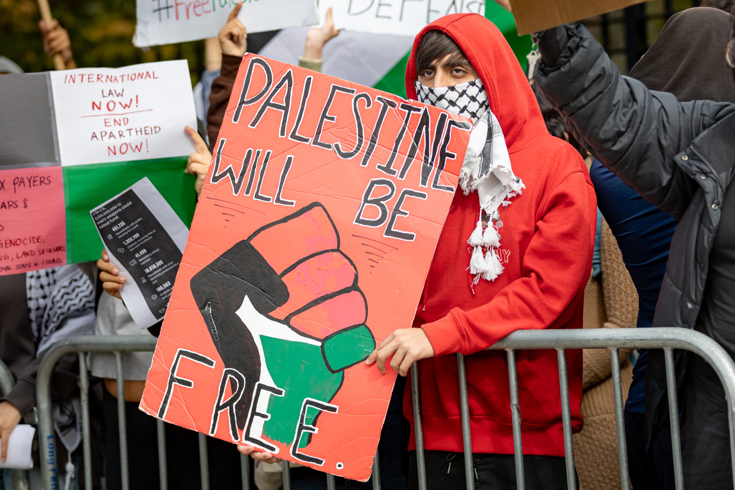 Apoye a Palestina en DC el 4 de noviembre