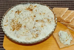 Paté de Gorgonzola con Nueces y Albaricoques