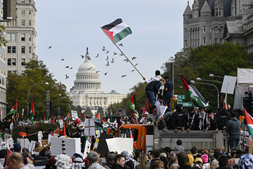 Las crecientes protestas pro Palestina se están convirtiendo en un movimiento de masas