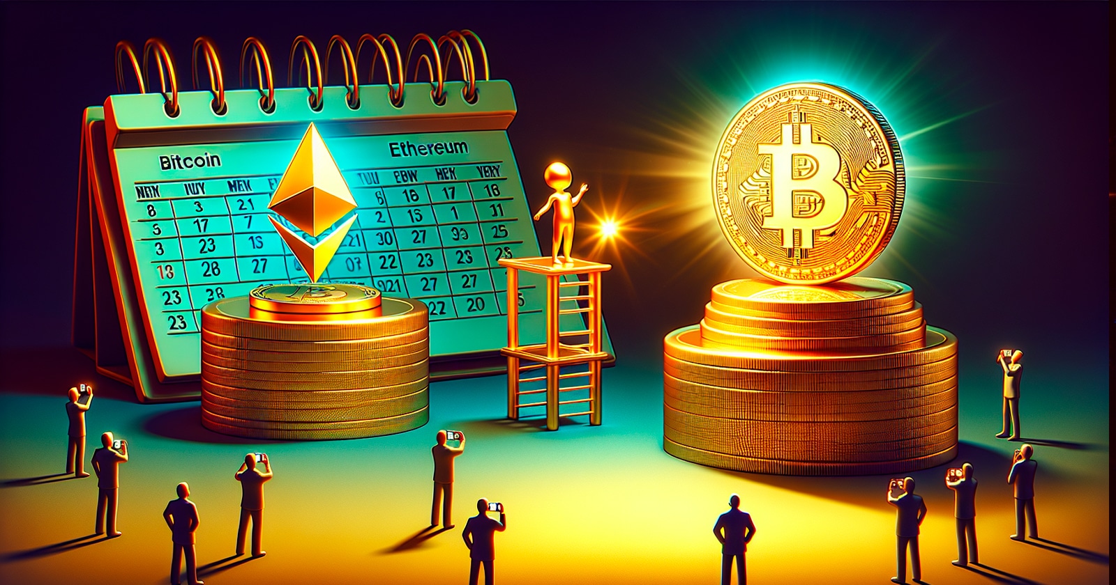 Las tasas de Bitcoin superan a Ethereum a medida que crecen las expectativas de reducción a la mitad